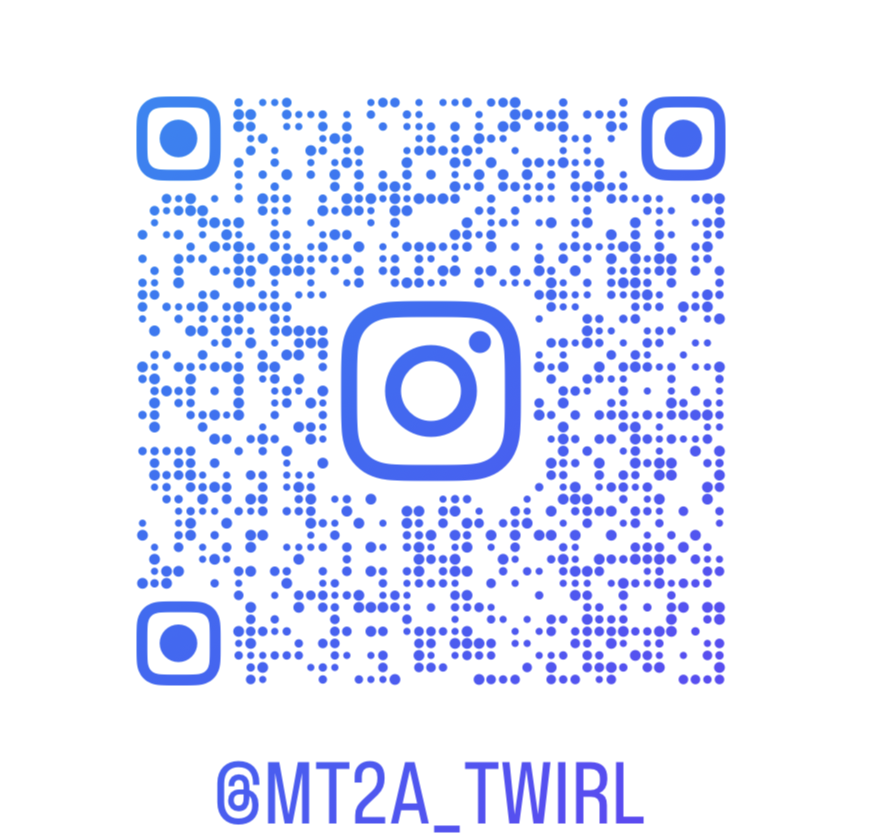 QR code Instagram @MT2A_TWIRL
